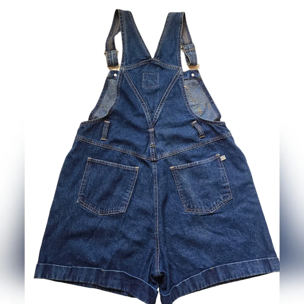 Overalls Router 66 Denim Shorts size L - Picture 3 of 6